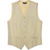 imageMens Classic Slim Fit Dress Vest Formal Wedding Prom Tuxedo Suit Vest with PocketBeige