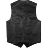 imageMens Classic Slim Fit Dress Vest Formal Wedding Prom Tuxedo Suit Vest with PocketBlack