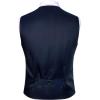 imageMens Classic Slim Fit Dress Vest Formal Wedding Prom Tuxedo Suit Vest with PocketNavy Blue
