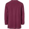 imageMens Pure Cotton Vintage Lace Up Shirts for Pirate Renaissance Viking Medieval Costume Without BeltBurgundy