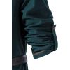 imageMens Pure Cotton Vintage Lace Up Shirts for Pirate Renaissance Viking Medieval Costume Without BeltDark Green