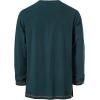 imageMens Pure Cotton Vintage Lace Up Shirts for Pirate Renaissance Viking Medieval Costume Without BeltDark Green
