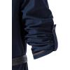 imageMens Pure Cotton Vintage Lace Up Shirts for Pirate Renaissance Viking Medieval Costume Without BeltNavy Blue
