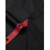 imageMens Stretch MultiUse Long Sleeve Dress Shirts Party Prom Wedding Shirts with Slight SheenBlack