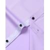 imageMens Stretch MultiUse Long Sleeve Dress Shirts Party Prom Wedding Shirts with Slight SheenLavender Purple