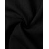 imageMens Stretch Textured Short Sleeve Button Down Shirts Summer Casual Beach Wedding Vacation ShirtBlack