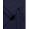imageMens Stretch Textured Short Sleeve Button Down Shirts Summer Casual Beach Wedding Vacation ShirtNavy Blue