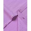 imageMens Stretch Textured Short Sleeve Button Down Shirts Summer Casual Beach Wedding Vacation ShirtPurple Red