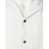 imageMens 2 Piece Outfits Summer Relaxed Fit Walking Suit Casual Cuban Guayabera Shirt and Pants Set Beach VacationWhite