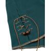 imageMens Pure Cotton Retro Lace Up Shirts for Renaissance Pirate Viking MedievalDark Green Retro
