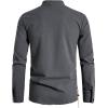 imageMens Pure Cotton Retro Lace Up Shirts for Renaissance Pirate Viking MedievalGreyd