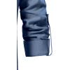 imageMens Pure Cotton Retro Lace Up Shirts for Renaissance Pirate Viking MedievalIndigo Blue