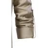 imageMens Pure Cotton Retro Lace Up Shirts for Renaissance Pirate Viking MedievalKhaki