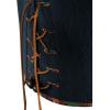 imageMens Pure Cotton Retro Lace Up Shirts for Renaissance Pirate Viking MedievalNavy Blued