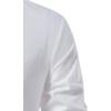 imageMens Pure Cotton Retro Lace Up Shirts for Renaissance Pirate Viking MedievalWhite