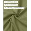 imageMens Stretch Wrinkle Free Short Sleeve Texture Shirt Summer Lightweight Button Down Shirts for Beach VacationArmy Green