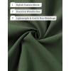 imageMens Stretch Wrinkle Free Short Sleeve Texture Shirt Summer Lightweight Button Down Shirts for Beach VacationDark Green
