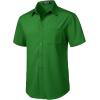 imageMens Stretch Wrinkle Free Short Sleeve Texture Shirt Summer Lightweight Button Down Shirts for Beach VacationGreen