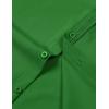 imageMens Stretch Wrinkle Free Short Sleeve Texture Shirt Summer Lightweight Button Down Shirts for Beach VacationGreen