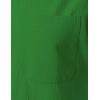 imageMens Stretch Wrinkle Free Short Sleeve Texture Shirt Summer Lightweight Button Down Shirts for Beach VacationGreen