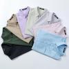 imageMens Stretch Wrinkle Free Short Sleeve Texture Shirt Summer Lightweight Button Down Shirts for Beach VacationLight Grey