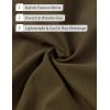 imageMens Stretch Wrinkle Free Short Sleeve Texture Shirt Summer Lightweight Button Down Shirts for Beach VacationOlive Green