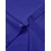 imageMens Stretch Wrinkle Free Short Sleeve Texture Shirt Summer Lightweight Button Down Shirts for Beach VacationRoyal Blue