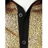 imageMens Shiny Metallic Sequin Stretchy Short Sleeve Button Down Shirts for 70s Disco Party HalloweenGold