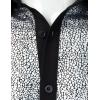 imageMens Shiny Metallic Sequin Stretchy Short Sleeve Button Down Shirts for 70s Disco Party HalloweenSilver