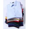 imageMens Stretch Slim Fit Dress Shirts Formal Wedding Prom Short Sleeve Button Down Shirt with PocketBlack