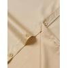 imageMens Stretch Slim Fit Dress Shirts Formal Wedding Prom Short Sleeve Button Down Shirt with PocketKhaki