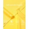 imageMens Stretch Soft Slim Fit Dress Shirts Long Sleeve Formal Wedding Business Casual Button Down ShirtLemon Yellow