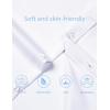 imageMens Stretch Soft Slim Fit Dress Shirts Long Sleeve Formal Wedding Business Casual Button Down ShirtWhite
