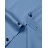 imageMens Stretch Wrinkle Free Dress Shirts Formal Wedding Prom Short Sleeve Slim Fit Button Down ShirtClassic Blue