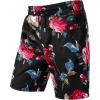 imageMens 2 Piece Casual Cotton Stretchy Outfit Short Sleeve Button up Shirt and Shorts SetBlackrose