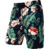 imageMens 2 Piece Casual Cotton Stretchy Outfit Short Sleeve Button up Shirt and Shorts SetNavygreen