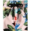 imageMens 2 Piece Casual Cotton Stretchy Outfit Short Sleeve Button up Shirt and Shorts SetPinkgreen