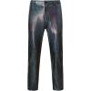 imageMens 70s Disco 2 Piece Set Stretchy Shiny Suits Sequin Jacket and PantsBlack