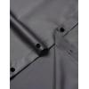 imageMens Stretch Wrinkle Free Dress Shirts Formal Wedding Prom Long Sleeve Slim Fit Button Down ShirtDark Grey