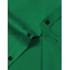 imageMens Stretch Wrinkle Free Dress Shirts Formal Wedding Prom Long Sleeve Slim Fit Button Down ShirtGreen