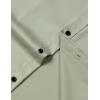 imageMens Stretch Wrinkle Free Dress Shirts Formal Wedding Prom Long Sleeve Slim Fit Button Down ShirtMint Green