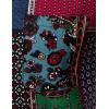 imageMens Cotton Linen Traditional Pattern Print Casual Short Sleeve Button Down Hawaiian Shirts for Beach Vacation