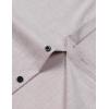 imageMens Stretch Wrinkle Free Short Sleeve Button Down Shirts Summer Casual Texture Beach Vacation Wedding ShirtLight Khaki