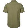 imageMens Summer Cotton Linen Short Sleeve Button Down Shirt Casual Lightweight Tops with Pockets for Beach VacationArmy Green