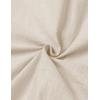 imageMens Summer Cotton Linen Short Sleeve Button Down Shirt Casual Lightweight Tops with Pockets for Beach VacationBeige