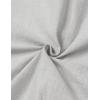imageMens Summer Cotton Linen Short Sleeve Button Down Shirt Casual Lightweight Tops with Pockets for Beach VacationLight Grey