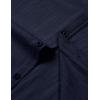 imageMens Summer Cotton Linen Short Sleeve Button Down Shirt Casual Lightweight Tops with Pockets for Beach VacationNavy