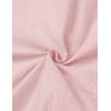 imageMens Summer Cotton Linen Short Sleeve Button Down Shirt Casual Lightweight Tops with Pockets for Beach VacationPink