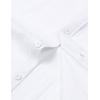 imageMens Summer Cotton Linen Short Sleeve Button Down Shirt Casual Lightweight Tops with Pockets for Beach VacationWhite