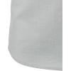 imageMens Summer Lightweight Cotton Linen Shirts Casual Short Sleeve Breathable Banded Collar Henley for Beach VacationLight Grey